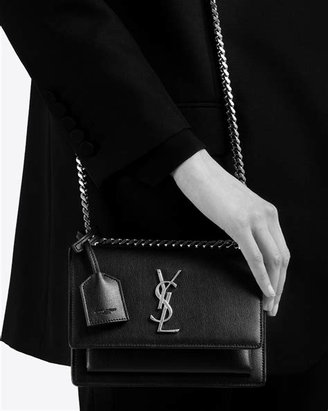 ysl sunset monogram celebrities|Sunset Handbags Collection for Women .